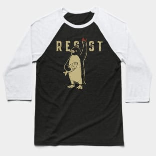 Resist-Penguin Baseball T-Shirt